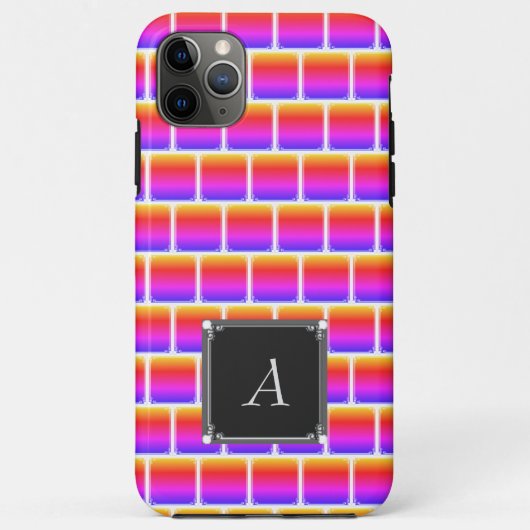 Abstract vierkant patroon Case-Mate iPhone case (Achterkant)