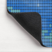 Abstract vierkant patroon muismat (Hoek)