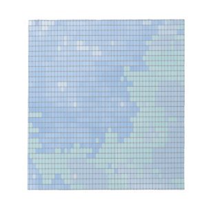 Abstract vierkant patroon notitieblok