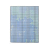 Abstract vierkant patroon notitieblok (Linkerzijde)