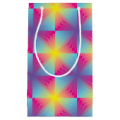 Abstract vierkant vectormozaïek klein cadeauzakje (Voorkant)