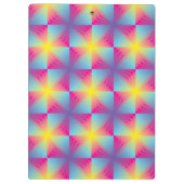 Abstract vierkant vectormozaïek klembord (Achterkant)