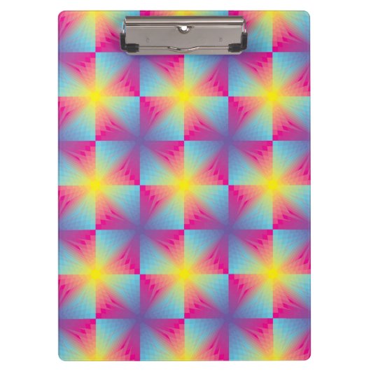 Abstract vierkant vectormozaïek klembord (Voorkant)