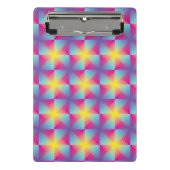 Abstract vierkant vectormozaïek mini klembord (Voorkant)
