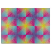 Abstract vierkant vectormozaïek snijplank (Voorkant)