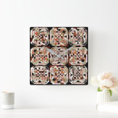 Abstract Vierkante Klok (Huis)