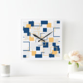 Abstract Vierkante Klok (Huis)