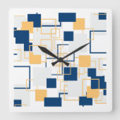 Abstract Vierkante Klok (Voorkant)