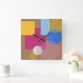 Abstract Vierkante Klok (Huis)