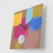 Abstract Vierkante Klok (Hoek)