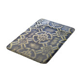 Abstract vintage Afrikaanse mudcloth-patroon Badmat (Gekanteld)