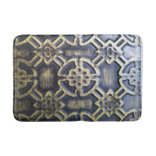 Abstract vintage Afrikaanse mudcloth-patroon Badmat