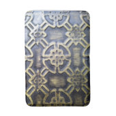 Abstract vintage Afrikaanse mudcloth-patroon Badmat (Voorkant Verticaal)