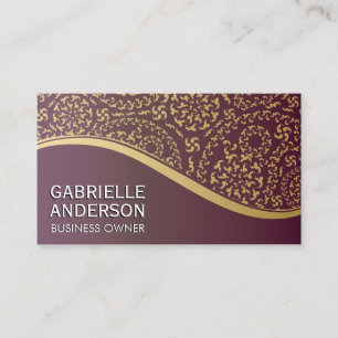 Abstract Vintage Patroon Visitekaartje