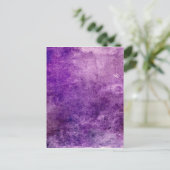 Abstract violet briefkaart (Staand voorkant)