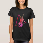 Abstract Violin Fiddle Orchestra Violinist T-shirt (Voorkant)