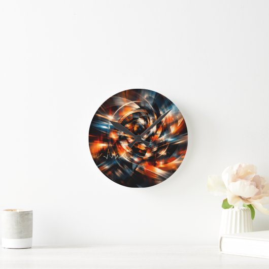 Abstract Vision of Motion & Mind Ronde Klok (Huis)