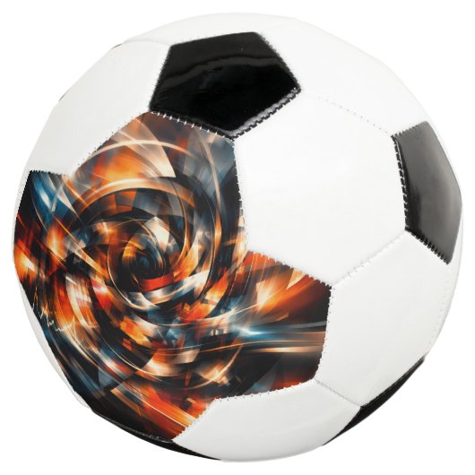Abstract Vision of Motion & Mind Voetbal (Drie kwart)