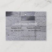 abstract visitekaartje (Achterkant)