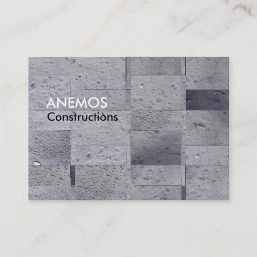 abstract visitekaartje (Voorkant)