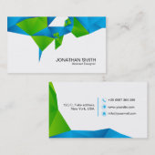 Abstract Visitekaartje (Voorkant / Achterkant)