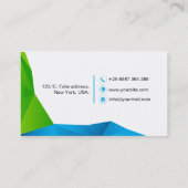 Abstract Visitekaartje (Achterkant)