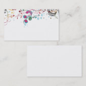 Abstract Visitekaartje (Voorkant / Achterkant)