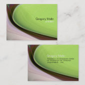 abstract visitekaartje (Voorkant / Achterkant)