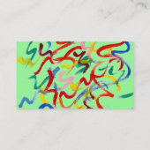 Abstract Visitekaartje (Achterkant)