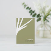 abstract visitekaartje (Staand voorkant)