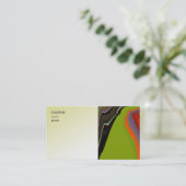 Abstract Visitekaartje (Staand voorkant)