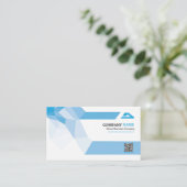 Abstract Visitekaartje (Staand voorkant)