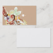 Abstract Visitekaartje (Voorkant / Achterkant)