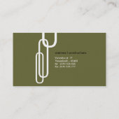 abstract visitekaartje (Achterkant)