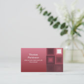 abstract visitekaartje (Staand voorkant)