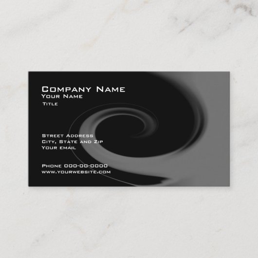 Abstract Visitekaartje (Voorkant)