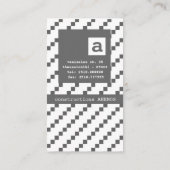 abstract visitekaartje (Achterkant)