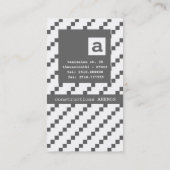 abstract visitekaartje (Achterkant)