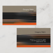 abstract visitekaartje (Voorkant / Achterkant)