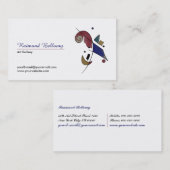 Abstract Visitekaartje (Voorkant / Achterkant)