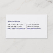 Abstract Visitekaartje (Achterkant)