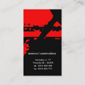 abstract visitekaartje (Achterkant)