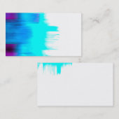 abstract visitekaartje aangepaste sjabloon (Voorkant / Achterkant)