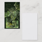 Abstract Visitekaartje met verdraaide balans (Voorkant / Achterkant)