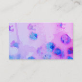 abstract visitekaartje paars en blauw (Achterkant)