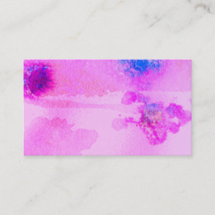 abstract visitekaartje paars en blauw