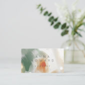 Abstract Visitekaartje Penseel Lijn fijn (Staand voorkant)