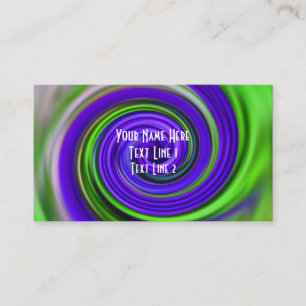 Abstract Visitekaartje rode gele zwembroeken