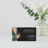 abstract visitekaartje schilderen (Staand voorkant)