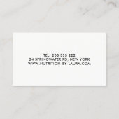 Abstract Visitekaartje van kiwi-vruchten - voeding (Achterkant)